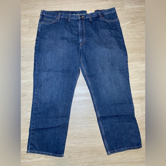 *NWT* Carhartt Men's Size 50Wx32L Relaxed Fit Holter Denim Blue Jean 101483 968 - Picture 3 of 10